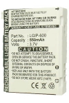 LG LGIP-600 / SBPL0082801 / SBPL0082803 accu (550 mAh, 123accu huismerk) ALG00077 - 1