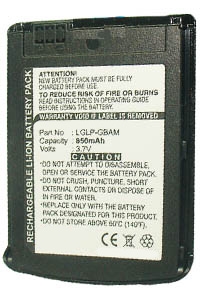 LG LGLP-GBAM accu (850 mAh, 123accu huismerk)  ALG00063