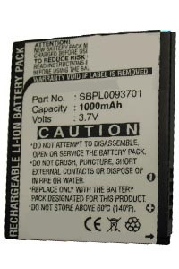 LG SBPL0093701 accu (1000 mAh, 123accu huismerk)  ALG00079 - 1