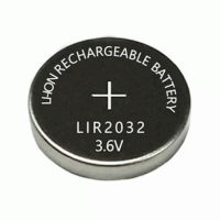LIR2032 Oplaadbare Lithium knoopcel batterij 1 stuk (123accu huismerk)  ABS00019