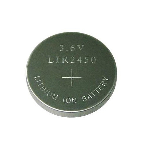 LIR2450 oplaadbare lithium knoopcel 1stuk  batterij (123accu huismerk)  AIC00037 - 1