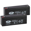 2 Stuks: Landport LP12-4.0L VRLA AGM Loodaccu's (12V, 4.0 Ah, T1 terminal)