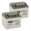 2 stuks: Landport LPCG12-38 Deep Cycle Gel accu's (12V, 38 Ah, T6 terminal) ALA00545 - 1