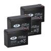 4 Stuks: Landport LP12-10H VRLA AGM Loodaccu's (12V, 10 Ah, T2 terminal) ALA00444 - 1