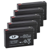 5 Stuks: Landport LP6-7.0 VRLA AGM Loodaccu's (6V, 7.0 Ah, T1 terminal) ALA00481 - 1
