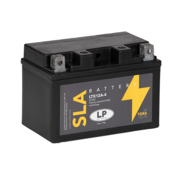 Landport AGM 51101 / YTX12A-BS / 511901014 accu (12V, 10Ah, 175A)  ALA00528 - 1