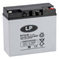 Landport EV12-22 / EV12022 AGM Deep Cycle accu (12V, 22 Ah, T12 terminal)  ALA00382