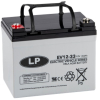Landport EV12-33 / EV12033 AGM Deep Cycle accu (12V, 33 Ah, T6 terminal)  ALA00380