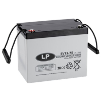 Landport EV12-75 / EV12075 AGM Deep Cycle accu (12V, 75 Ah, T6 terminal)  ALA00385