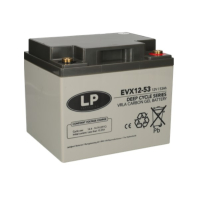 Landport EVX12-53 / EVX12053 Deep Cycle Carbon AGM Gel accu (12V, 53 Ah, T6 terminal) ALA00538