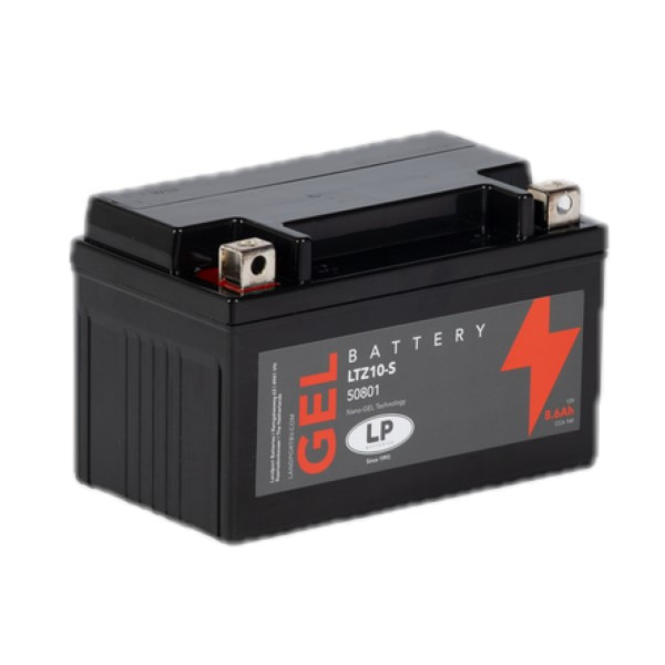 Landport Gel 50801 / YTZ10-S / 508901015 accu (12V, 8.6Ah, 190A) ALA00304 - 1