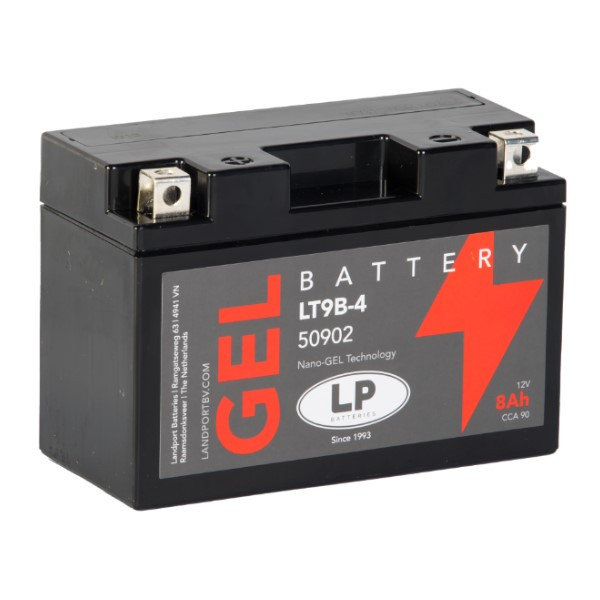 Landport Gel 50902 / YT9B-BS / 509902008 accu (12V, 8Ah, 135A) ALA00283 - 1
