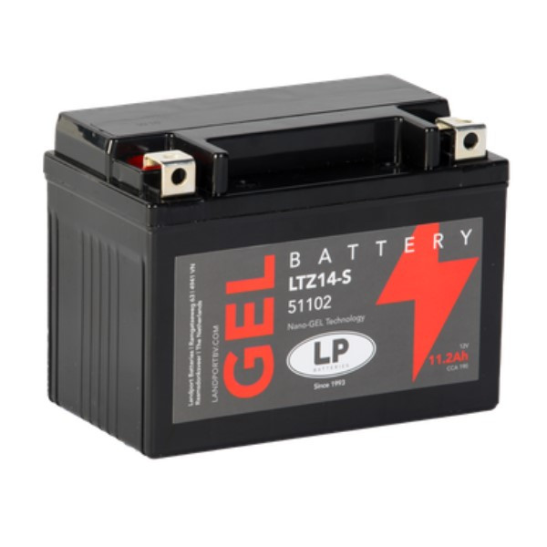 Landport Gel 51102 / YTZ14-BS / 511902023 accu (12V, 11.2Ah, 245A) ALA00290 - 1