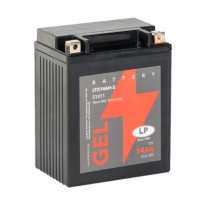 Landport Gel 51411 / YB14L-A2 / 514011014 accu (12V, 14Ah, 240A) ALA00291