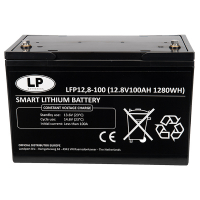 Landport LFP12.8-100BT Lithium accu (12.8V, 100Ah, 1280Wh, LiFePO4)  ALA00398