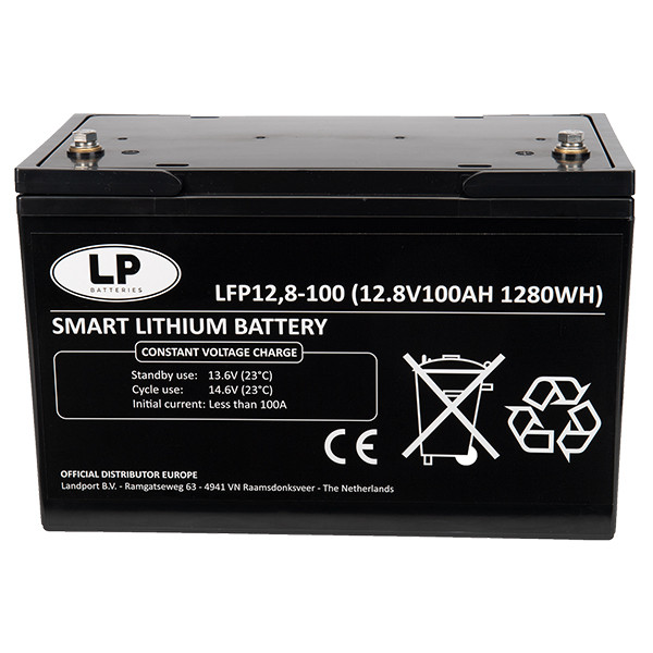 Landport LFP12.8-100BT Smart Lithium accu (12.8V, 100Ah, 1280Wh, LiFePO4) ALA00398 - 2