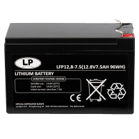 Landport LFP12.8-7.5 Lithium accu (12.8V, 7.5Ah, 96Wh, LiFePO4)  ALA00393