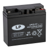 Landport LP12-18 VRLA AGM Loodaccu (12V, 18 Ah, T12 terminal)