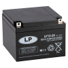 Landport LP12-28 VRLA AGM Loodaccu (12V, 28 Ah, T3 terminal)