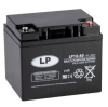 Landport LP12-40 VRLA AGM Loodaccu (12V, 40 Ah, T6 terminal)  ALA00247