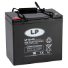 Landport LP12-60 VRLA AGM Loodaccu (12V, 55 Ah, T6 terminal) ALA00110 - 1