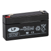 Landport LP6-1.2 VRLA AGM Loodaccu (6V, 1.2 Ah, T1 terminal)  ALA00182