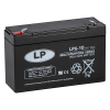 Landport LP6-10 VRLA AGM Loodaccu (6V, 10 Ah, T1 terminal)  ALA00121
