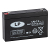 Landport LP6-7.0 VRLA AGM Loodaccu (6V, 7.0 Ah, T1 terminal)