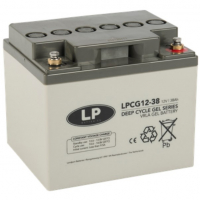 Landport LPCG12-38 Deep Cycle Gel accu (12V, 38 Ah, T6 terminal)  ALA00230