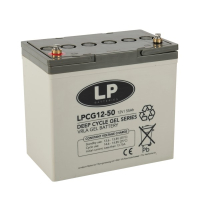 Landport LPCG12-50 Deep Cycle Gel accu (12V, 50 Ah, T6 terminal) ALA00220