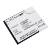 Lava 1ICP4/39/51/57 1S1P accu (3.8 V, 1550 mAh, 123accu huismerk) ALA00010 - 1