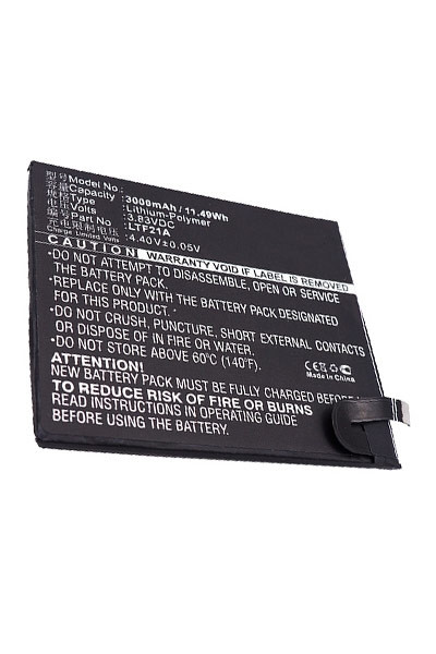 LeEco LTF21A accu (3000 mAh, 123accu huismerk)  ALE00688 - 1