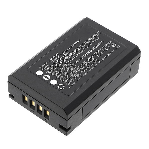 Leica 24003 /  BP-SCL5 accu (7.4 V, 1200 mAh, 123accu huismerk) ALE00981 - 1