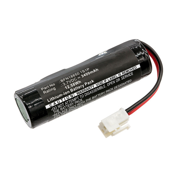 Leifheit BFN18650 1S1P accu (3.7 V, 3400 mAh, 123accu huismerk)  ALE00607 - 1