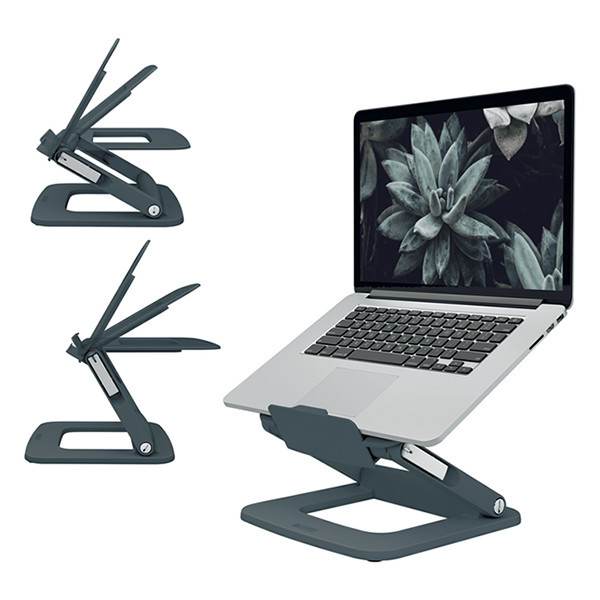 Leitz Ergo Multi-hoek verstelbare laptopstandaard donkergrijs 202545 - 4