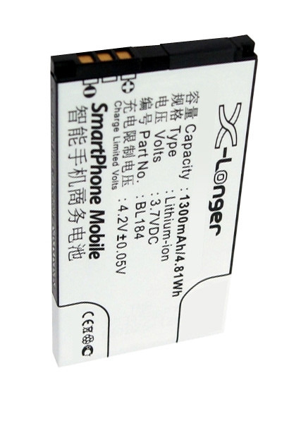 Lenco BL184 accu (1300 mAh, 123accu huismerk) ALE00055 - 1