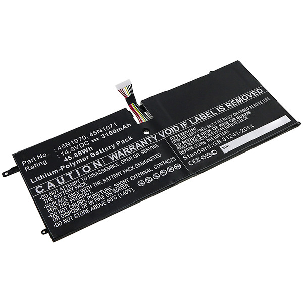 Lenovo 45N1070 / 45N1071 accu (14.8 V, 3100 mAh, 123accu huismerk) ALE00106 - 1