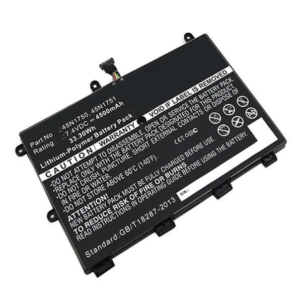 Lenovo 45N1748 / 45N1749 / 45N1750 accu (7.4 V, 4500 mAh, 123accu huismerk)  ALE00463 - 1