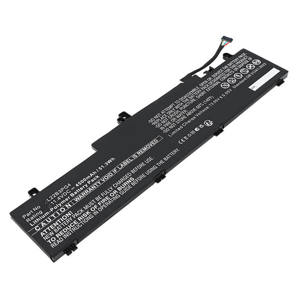 Lenovo 5B11K63020 / B11K63022 accu (11.4 V, 4500 mAh, 123accu huismerk) ALE01004 - 1