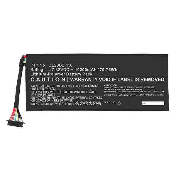 Lenovo 5B11M36296 / B11M36298 accu (7.82 V, 10200 mAh, 123accu huismerk) ALE01006 - 2