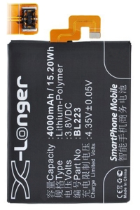 Lenovo BL223 accu (4000 mAh, 123accu huismerk)  ALE00202