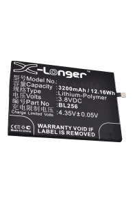 Lenovo BL256 accu (3200 mAh, 123accu huismerk)  ALE00387