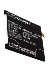 Lenovo BL258 accu (3.82 V, 3500 mAh, 123accu huismerk)  ALE00432