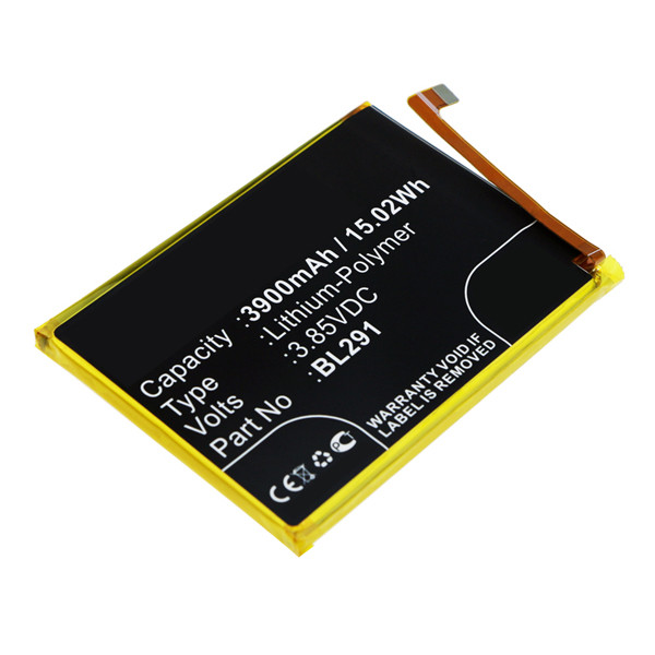 Lenovo BL291 accu (3.85 V, 3900 mAh, 123accu huismerk)  ALE00641 - 1