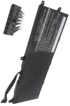 Lenovo L10N6P11 / L10C4P11 accu (11.1 V, 3700 mAh, 123accu huismerk) ALE00149 - 1