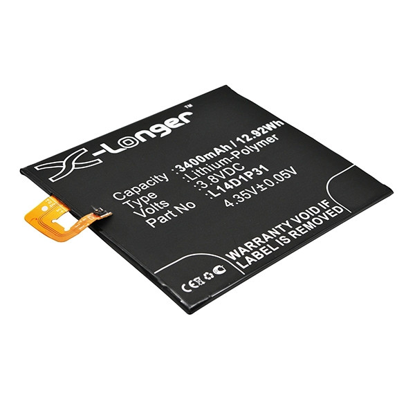 Lenovo L14D1P31 accu (3400 mAh, 123accu huismerk)  ALE00359 - 1