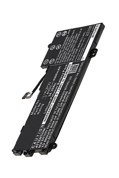 Lenovo L14L2P22 / L14M2P24 accu (7.6 V, 4550 mAh, 123accu huismerk)  ALE00397 - 1