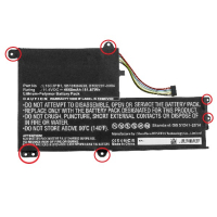 Lenovo L15C3PB1 / 5B10K84638 accu (11.4 V, 4550 mAh, 123accu huismerk)  ALE00824