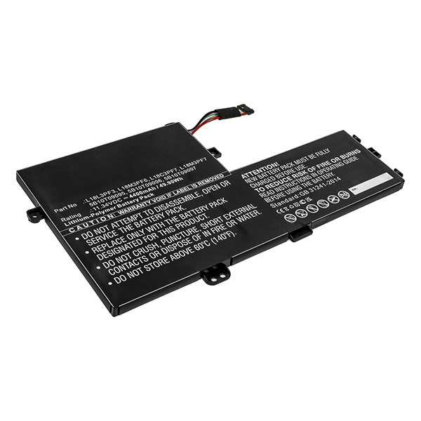 Lenovo L18C3PF7 / L18M3PF6 / L18M3PF7 accu (11.34 V, 4400 mAh, 123accu huismerk)  ALE00855 - 1
