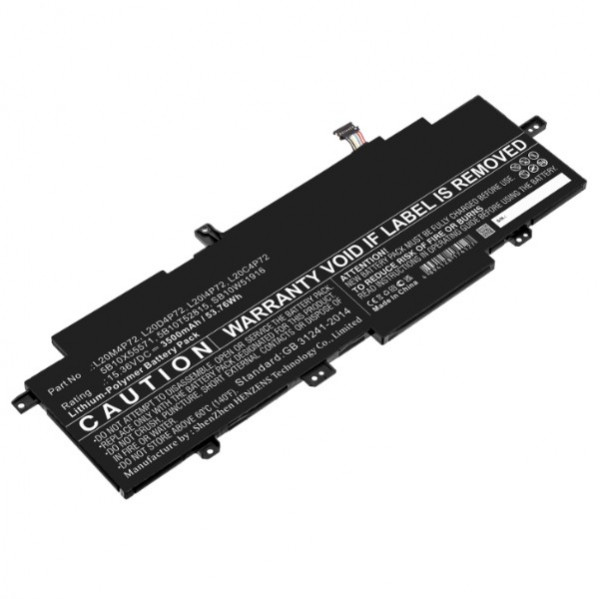 Lenovo L20M4P72 / SB10W51915 accu (15.4 V, 3500 mAh, 123accu huismerk) ALE00872 - 1